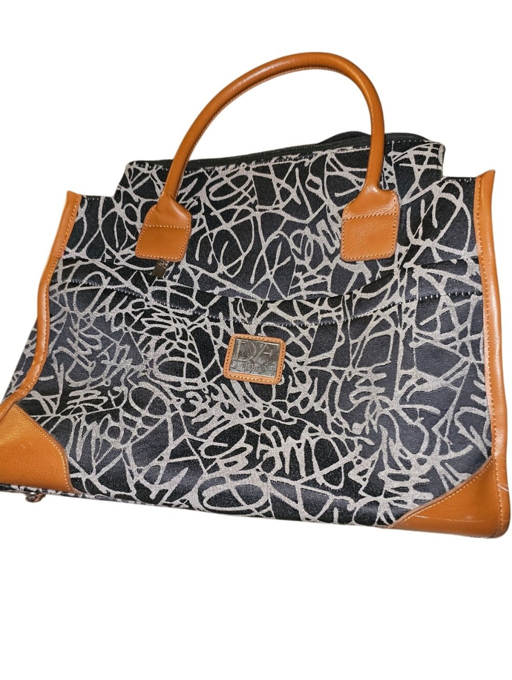 💰Vintage DVF Studio Diane Von Furstenberg Signature Travel/Weekender Bag